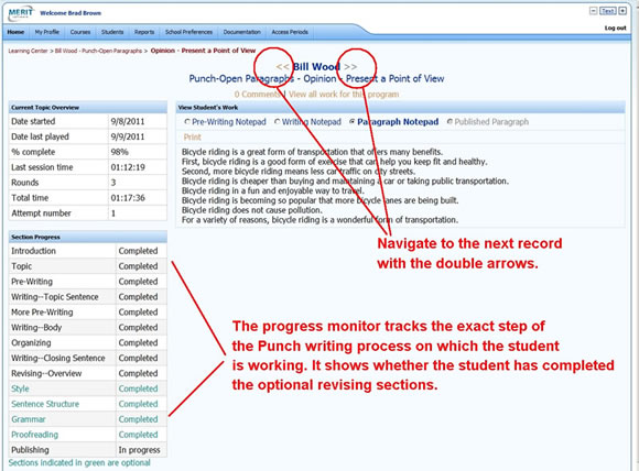 Student Tracking with Merit's Teacher Program Manager